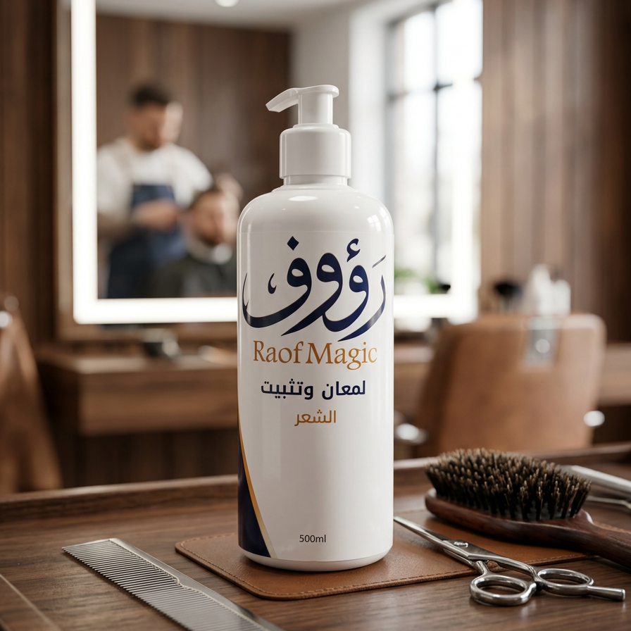 Shiny and fixing hair cream – Raof Magic